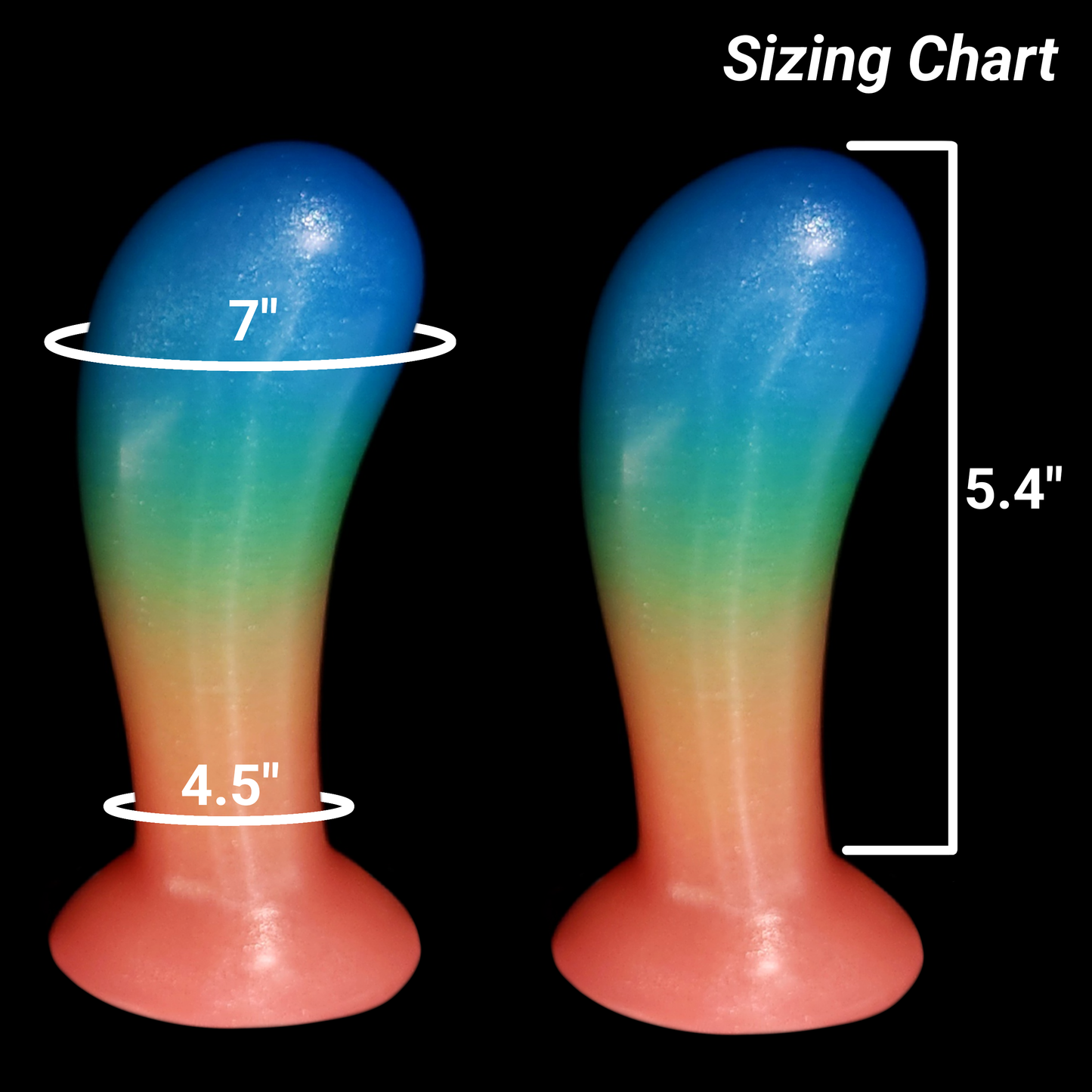 The Chonk • Soft Firmness (Near Clear, UV Rainbow)